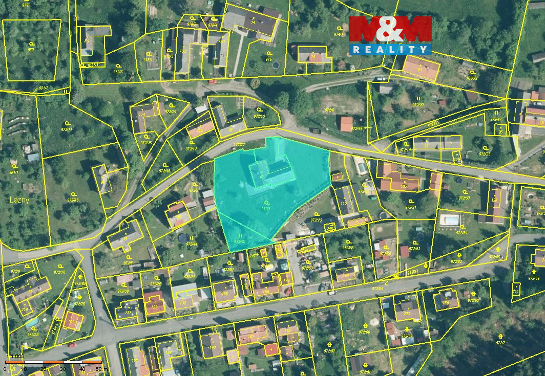 Prodej, stavební pozemek 2.490 m2, Strašín, Lazny