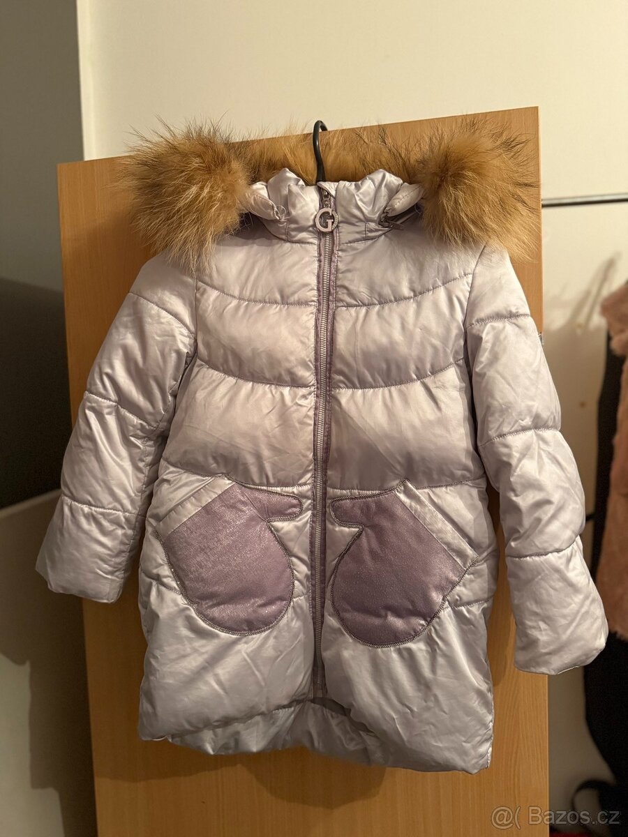 Zimní bunda pro holčičku, velikost 110