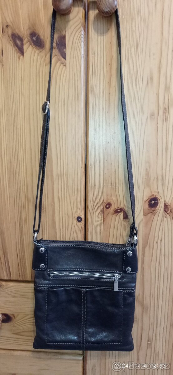 Kožená pánská kabelka