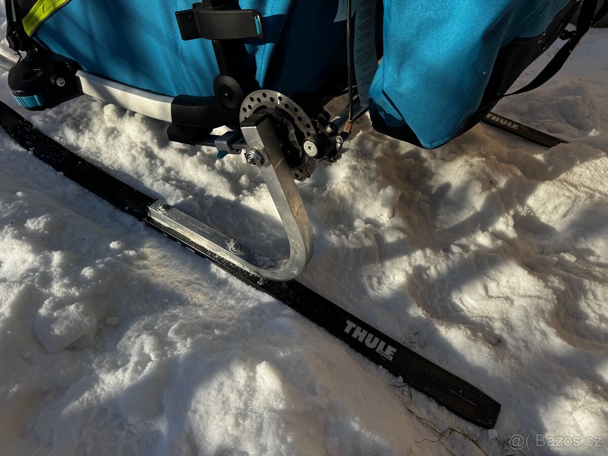 Thule ski set (lyže na Chariot)