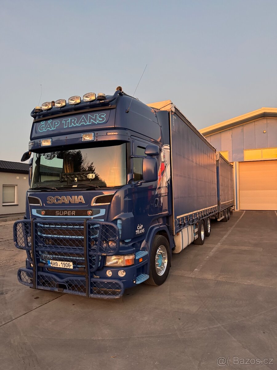 Scania R 500 V8 topline retarder automat