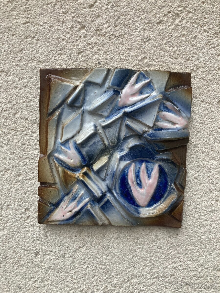 Keramický glazovaný obrázek