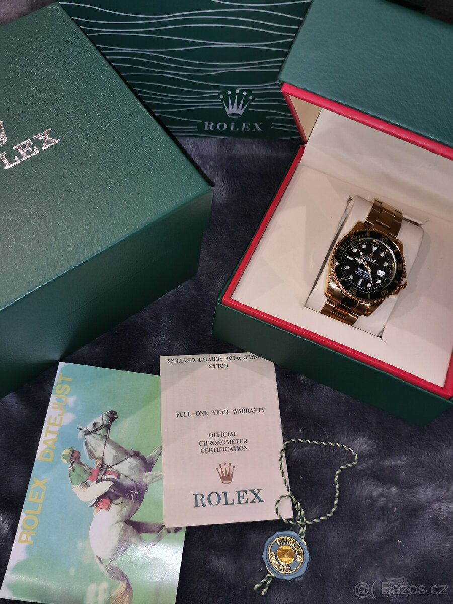 Rolex zlaté hodinky