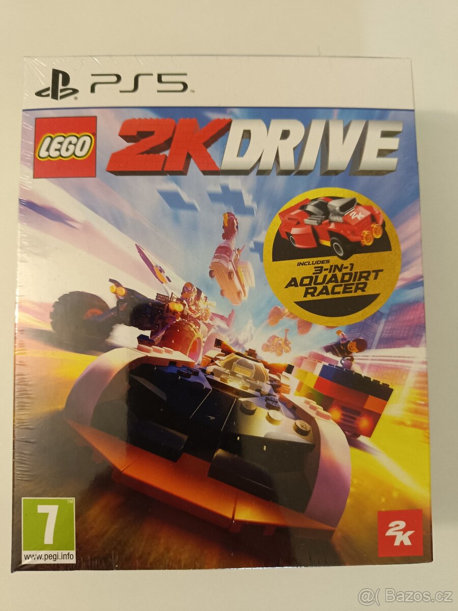 PS5 2K DRIVE + mini stavebnice