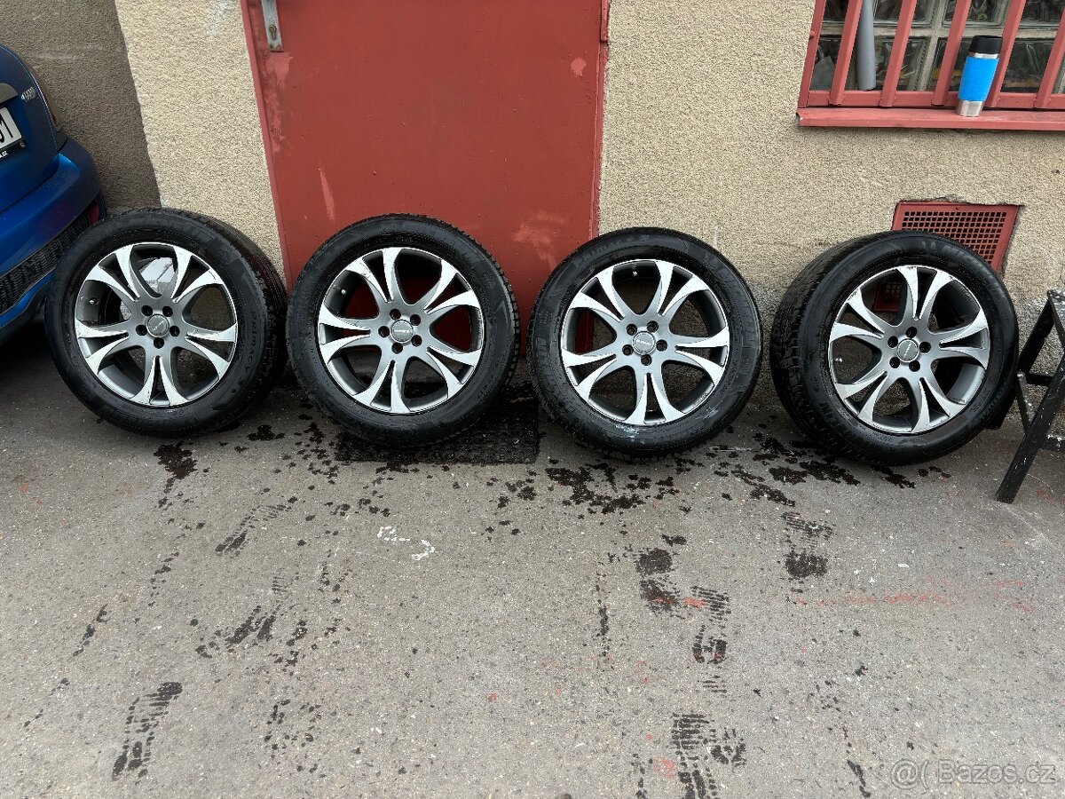 Alu kola Subaru 5x114 R17 225/55 17
