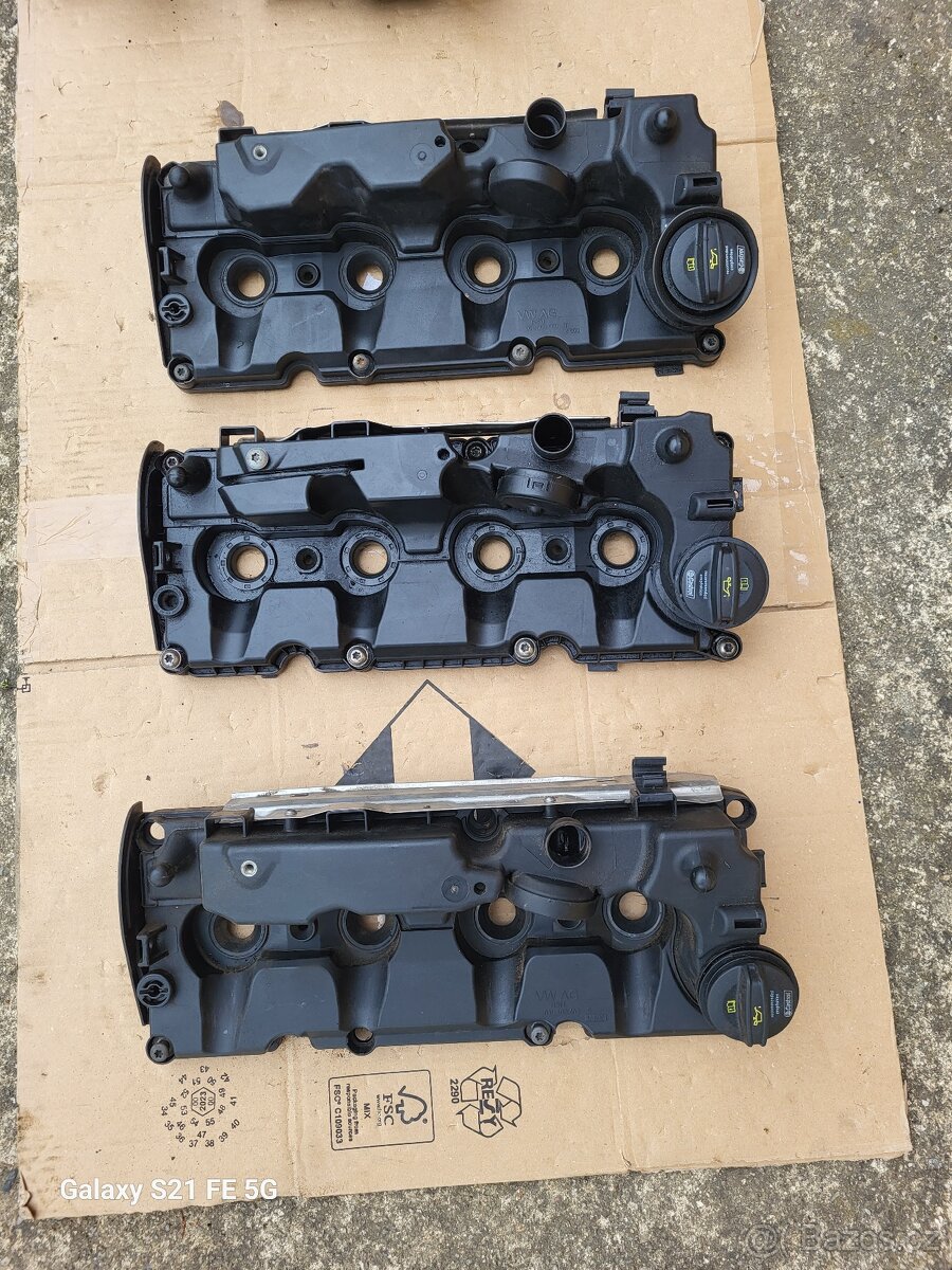 Škoda Octavia 3 .Víko ventilů TDI