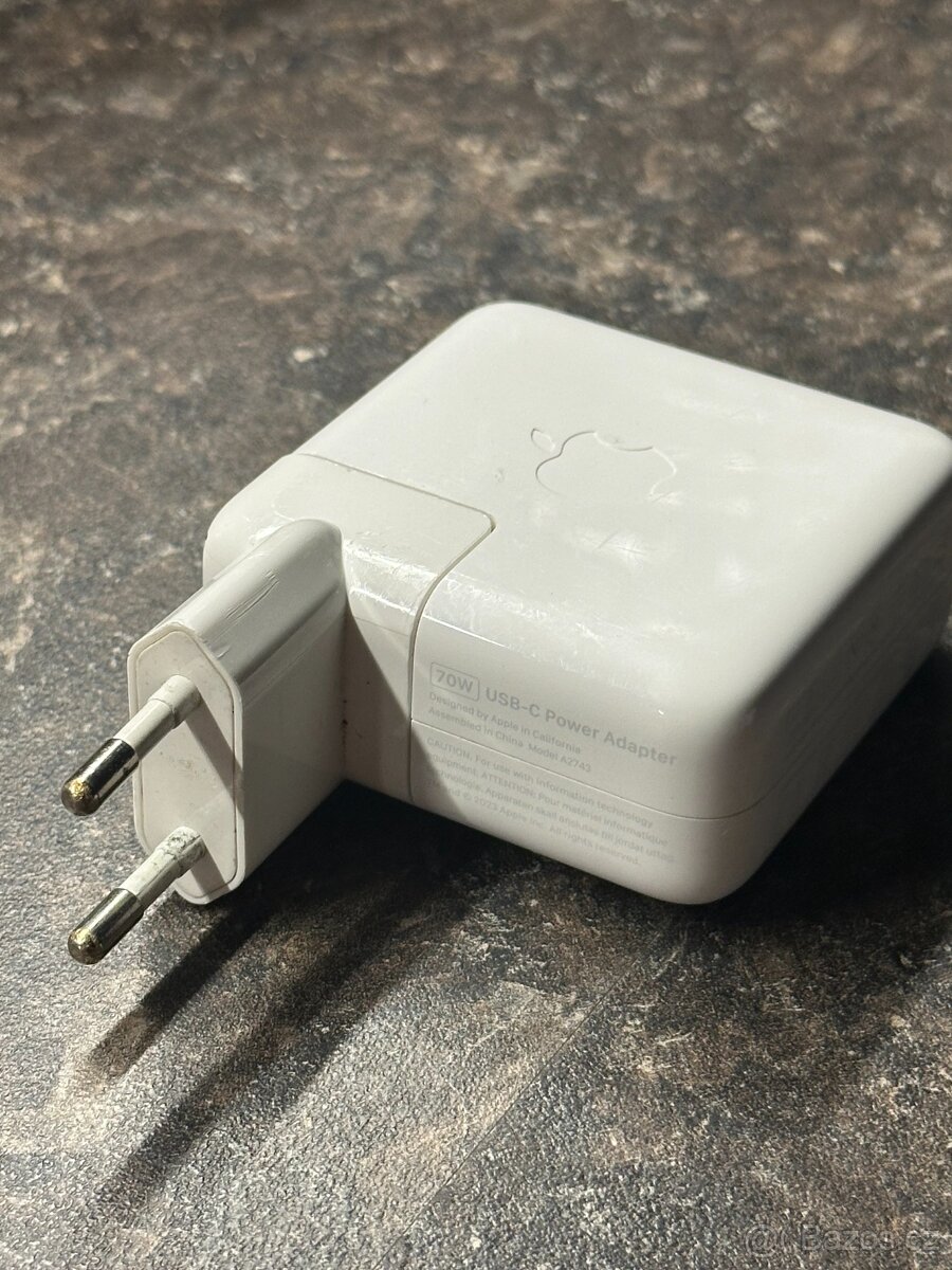 Originální AC Adaptér pro Apple MacBook A2743 70W USB-C