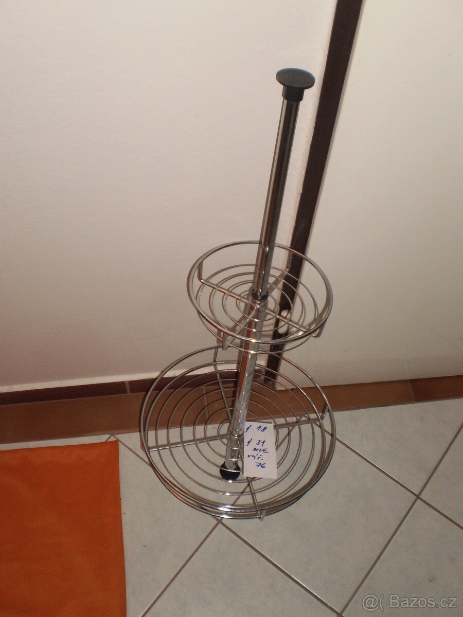 stojan - s kulatými koši - rozpínací délka