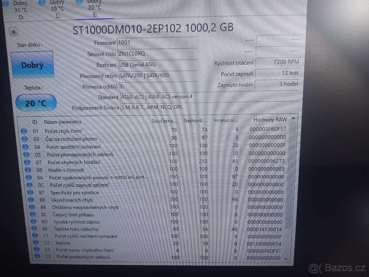 Seagate Barracuda 1TB, ST1000DM010