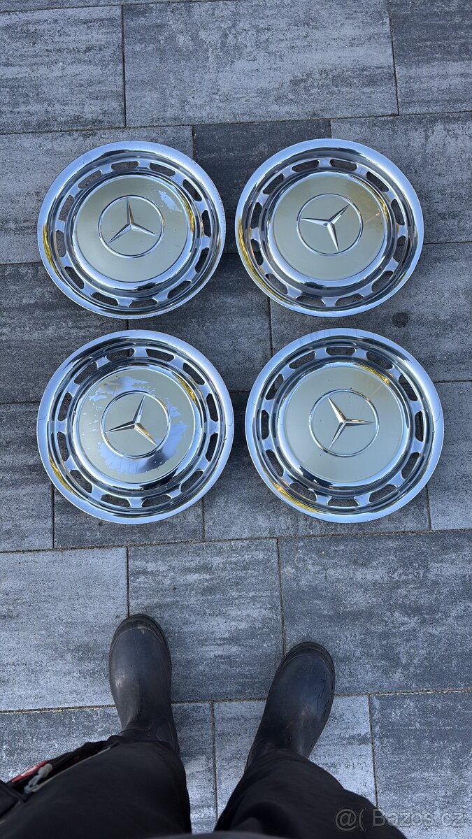 Mercedes-Benz plechové poklice W107,W114,114,115,W123