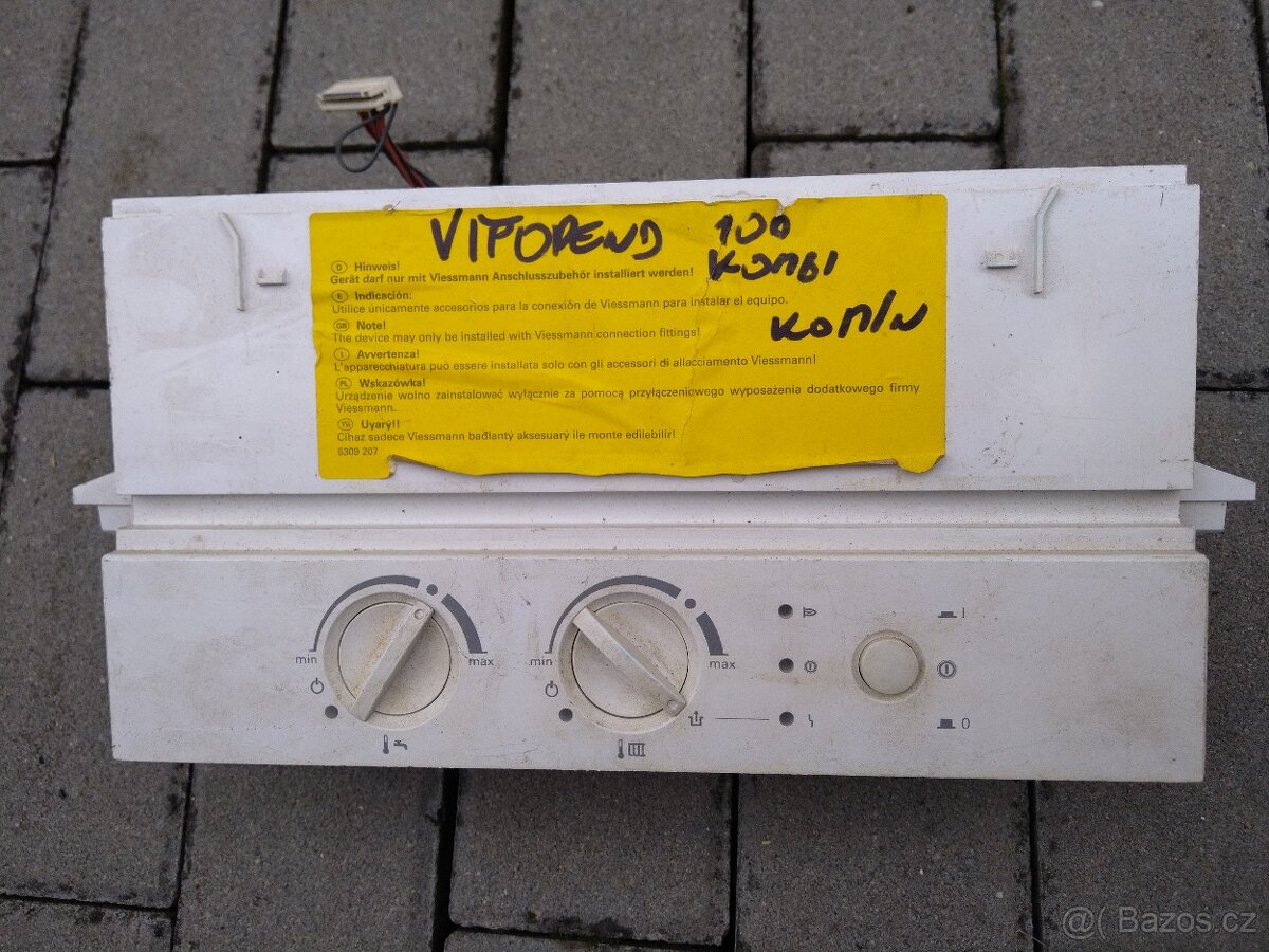 Elektronika z kotle Viessmann vitopend 100