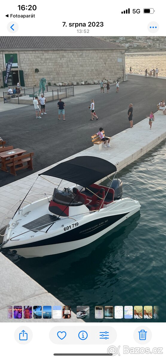 Motorova kajutova loď Baracuda 595 SD