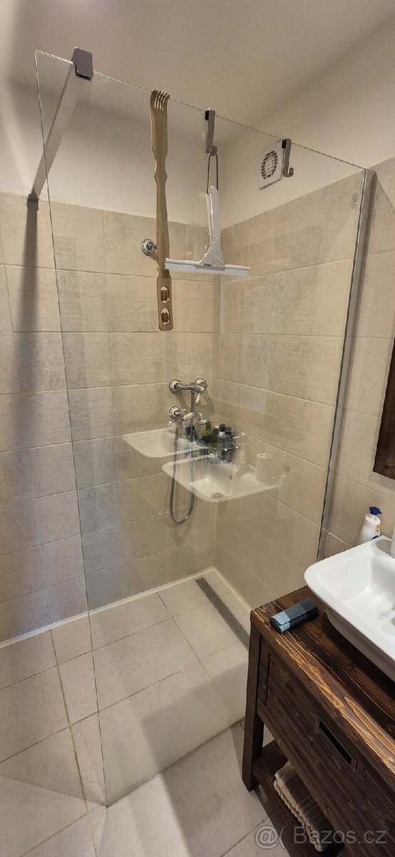 Sprchová zástěna 200x95cm walk-in 6mm sklo
