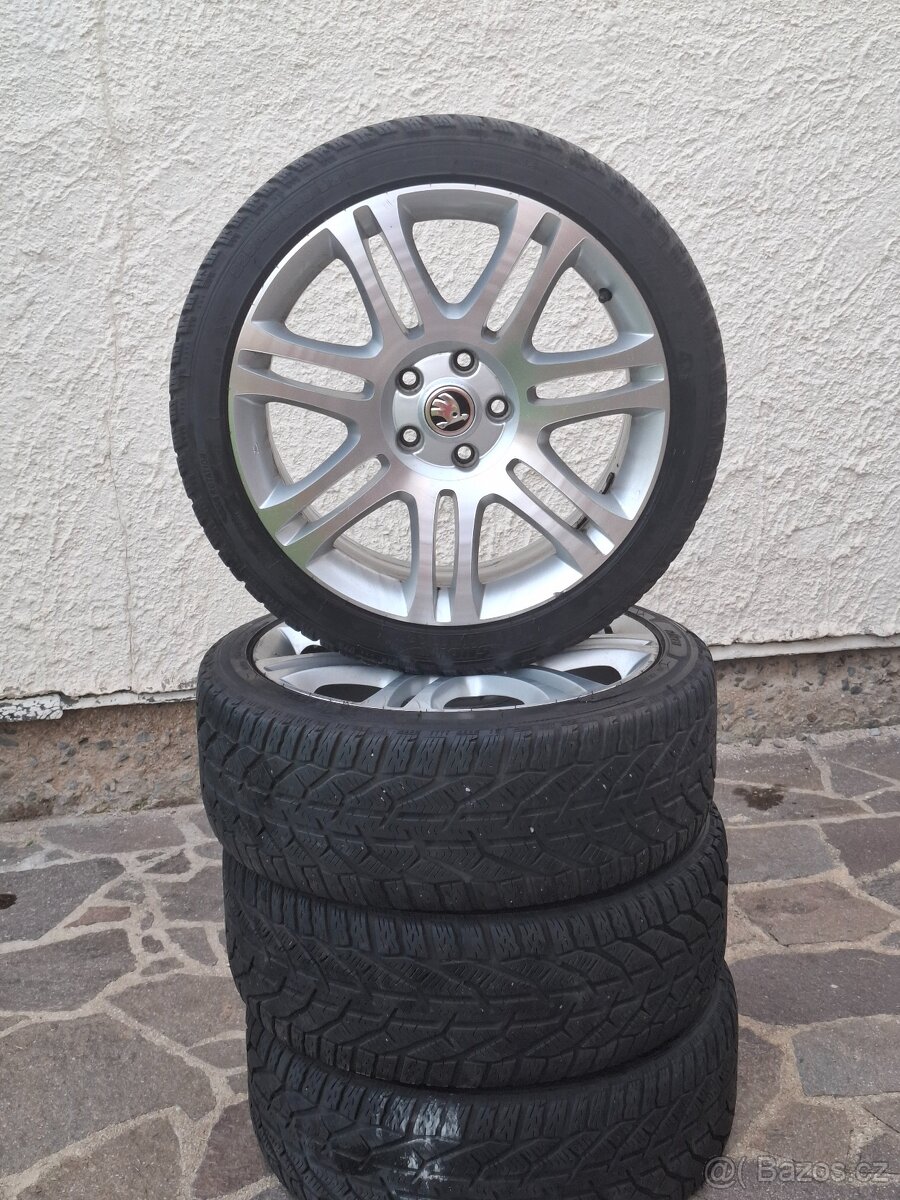 Alu Litá Kola Themisto Škoda Superb 2 225/45 R18