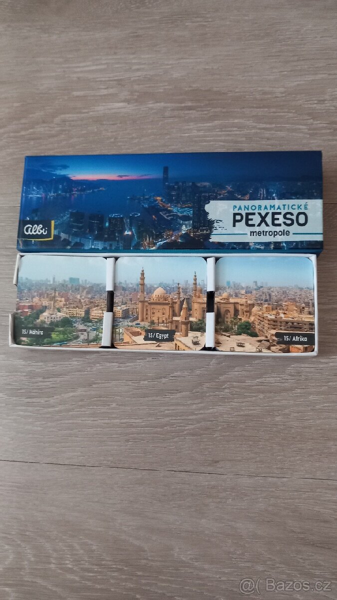 Panoramatické pexeso metropole