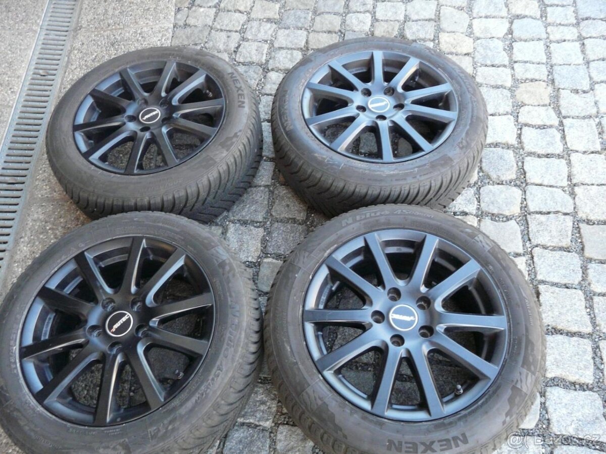 ALU KOLA + ZIMNÍ PNEU 205/55R16 ŠKODA VW SEAT