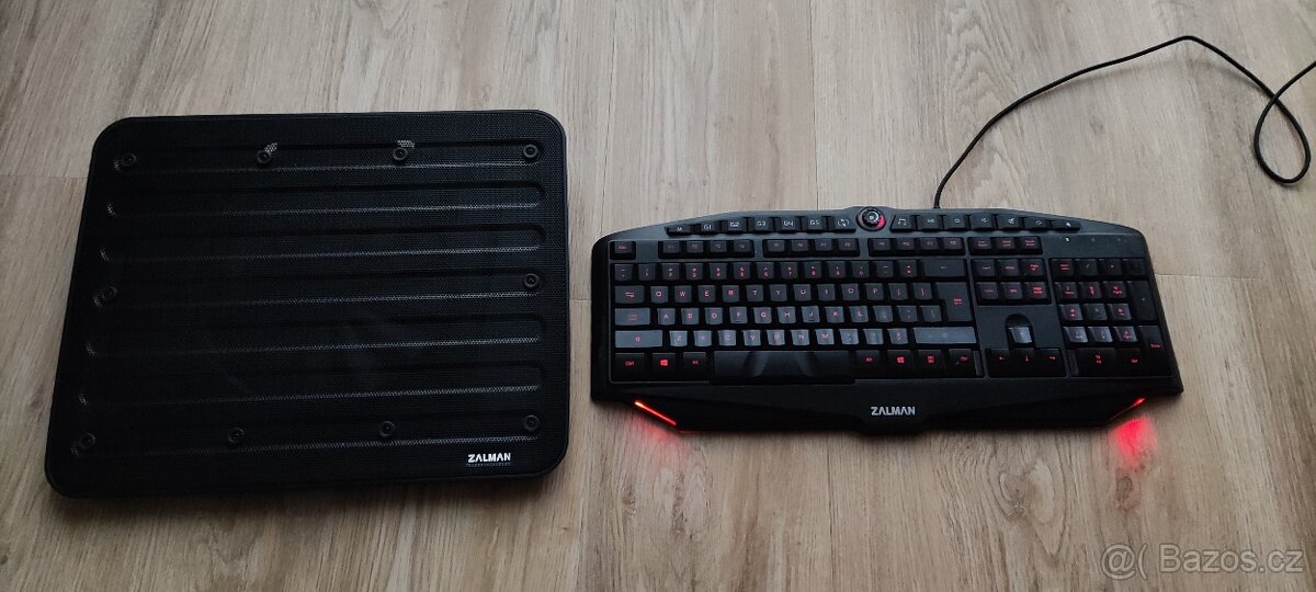 Klávesnice + chladící podložka Zalman