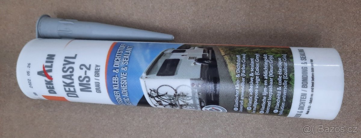 Dekalin Dekasyl ms-2 šedý těsnící lepidlo 290 ml