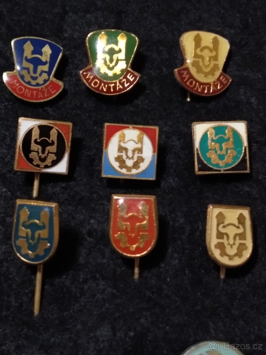 PŘEROVSKÉ STROJÍRNY - SBÍRKA ODZNAKŮ.