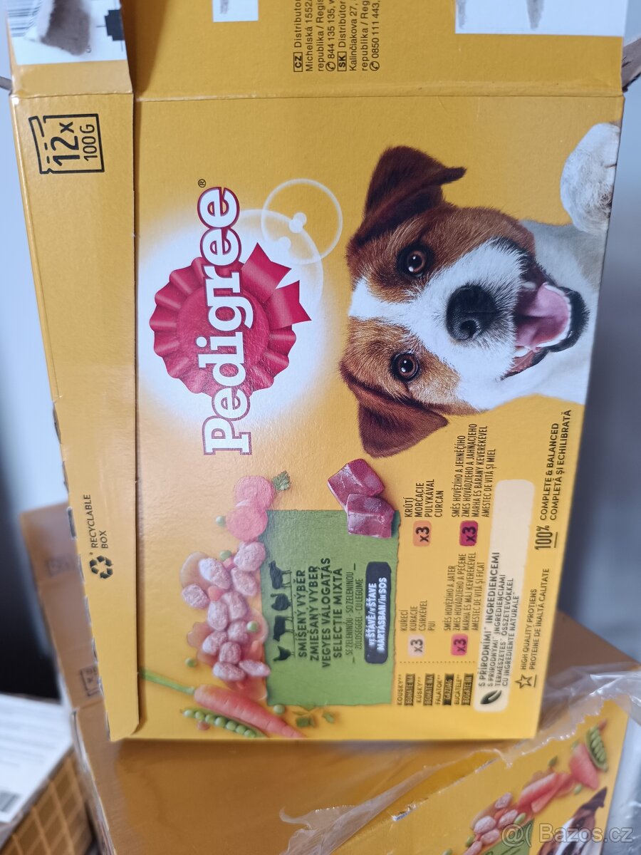 Kapsičky pro psy Pedigree