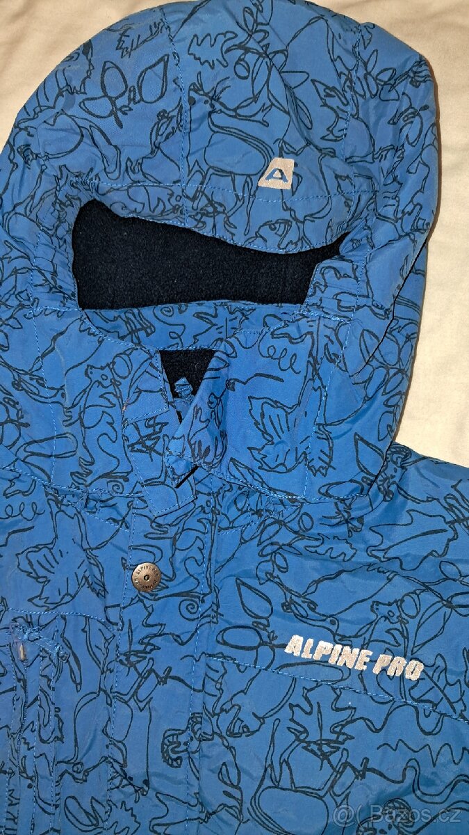 Dětská zimní lyžařská bunda Alpine Pro, v. 122