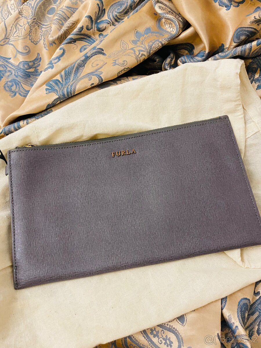 Kožená kabelka FURLA BABYLON