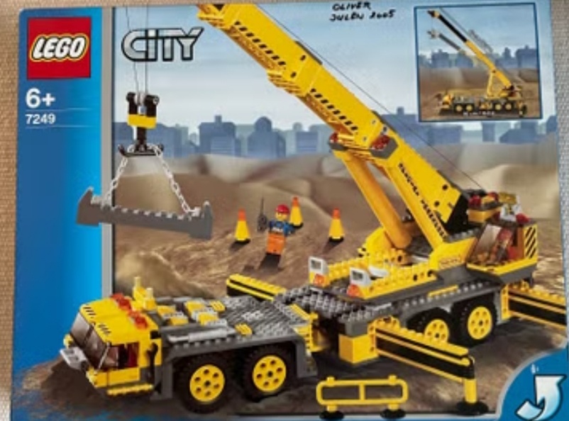 Lego City 7249 - Velký Jeřáb