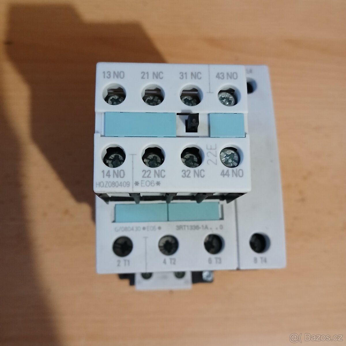 Stykač Siemens 3RT1336-1A + pomocný modul 3RH1921-1HA22