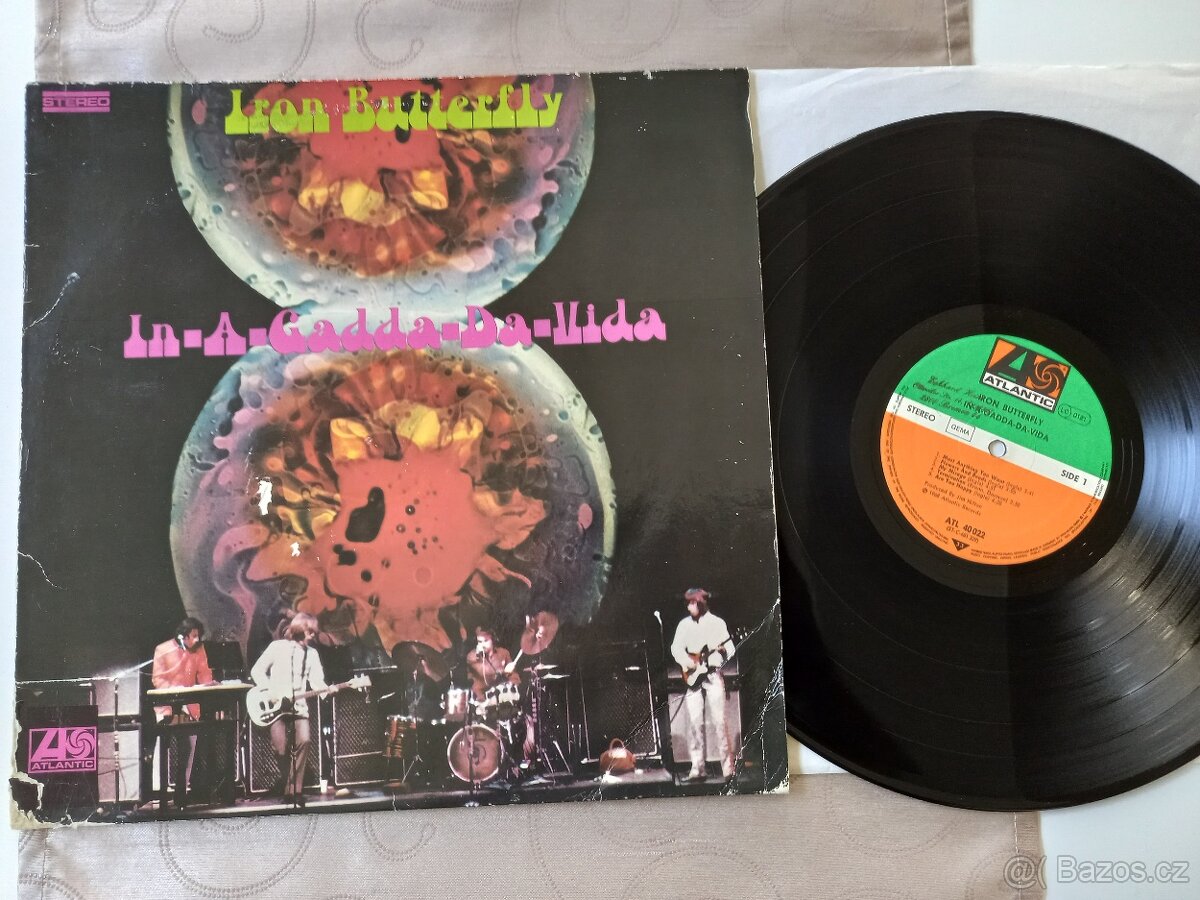IRON BUTTERFLY „In A Gadda Da Vida /Atlantic 1968/ neskorsi