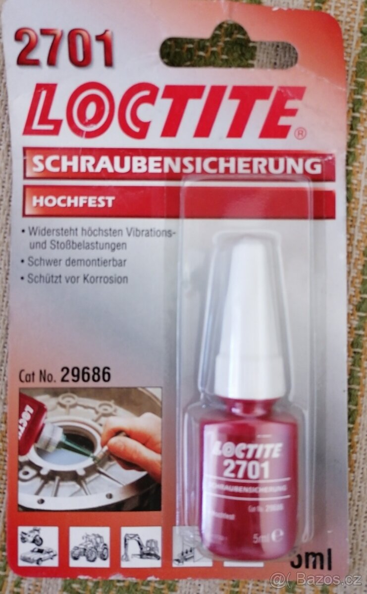 Lepidlo Loctite 2701 - NOVÉ