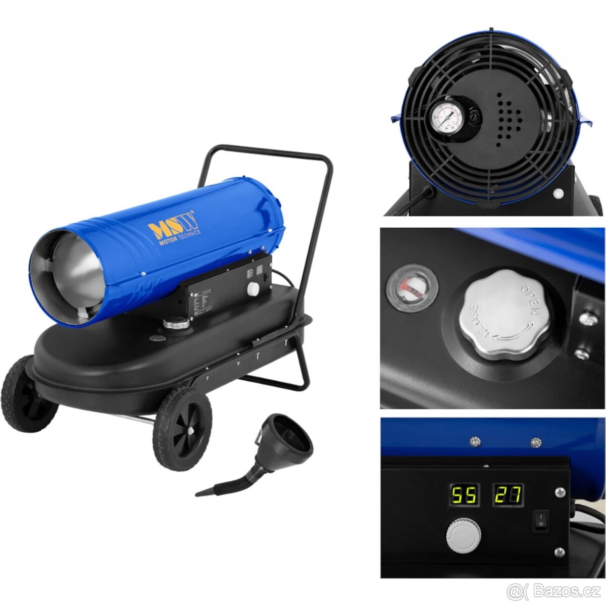 Naftové topidlo 3O kW