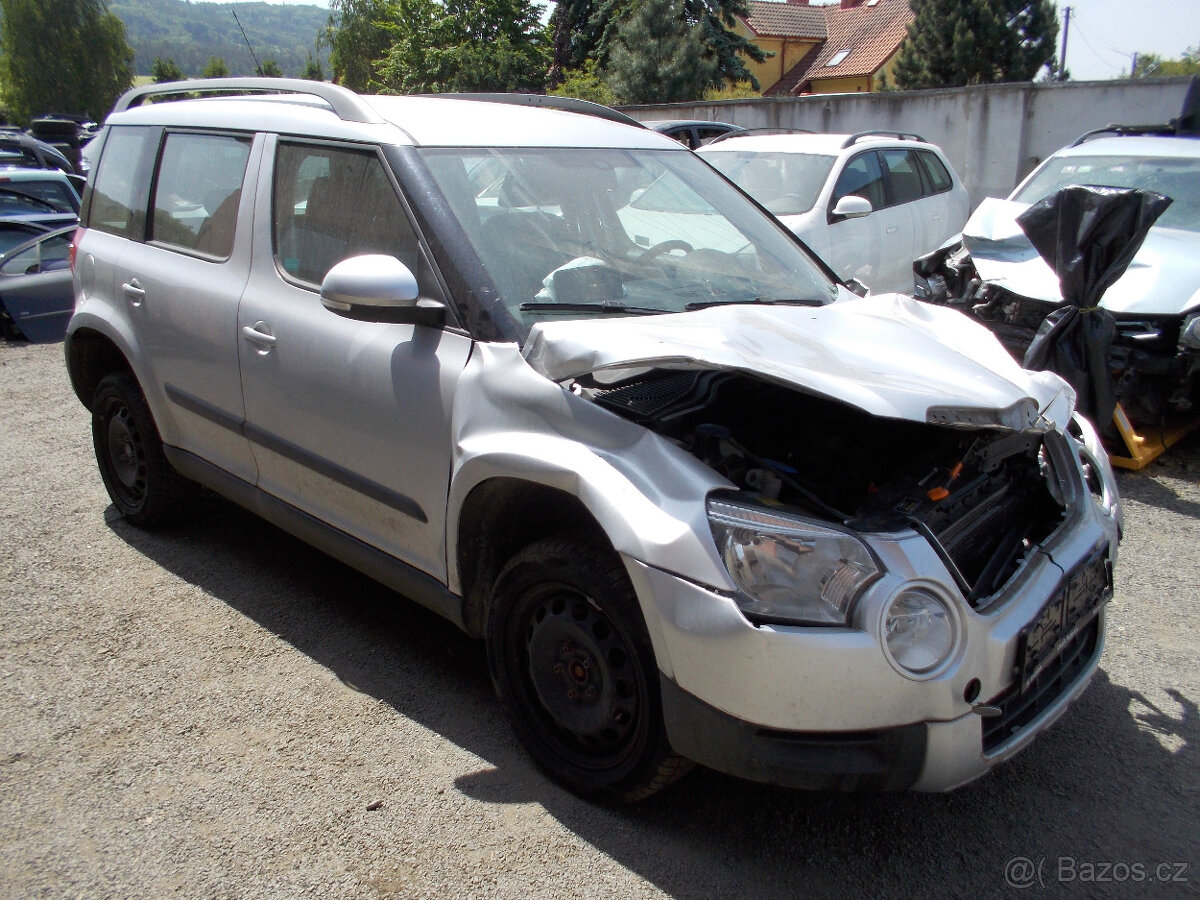 Škoda Yeti 1.2TSI 77kw CBZB naj. 146xxxkm