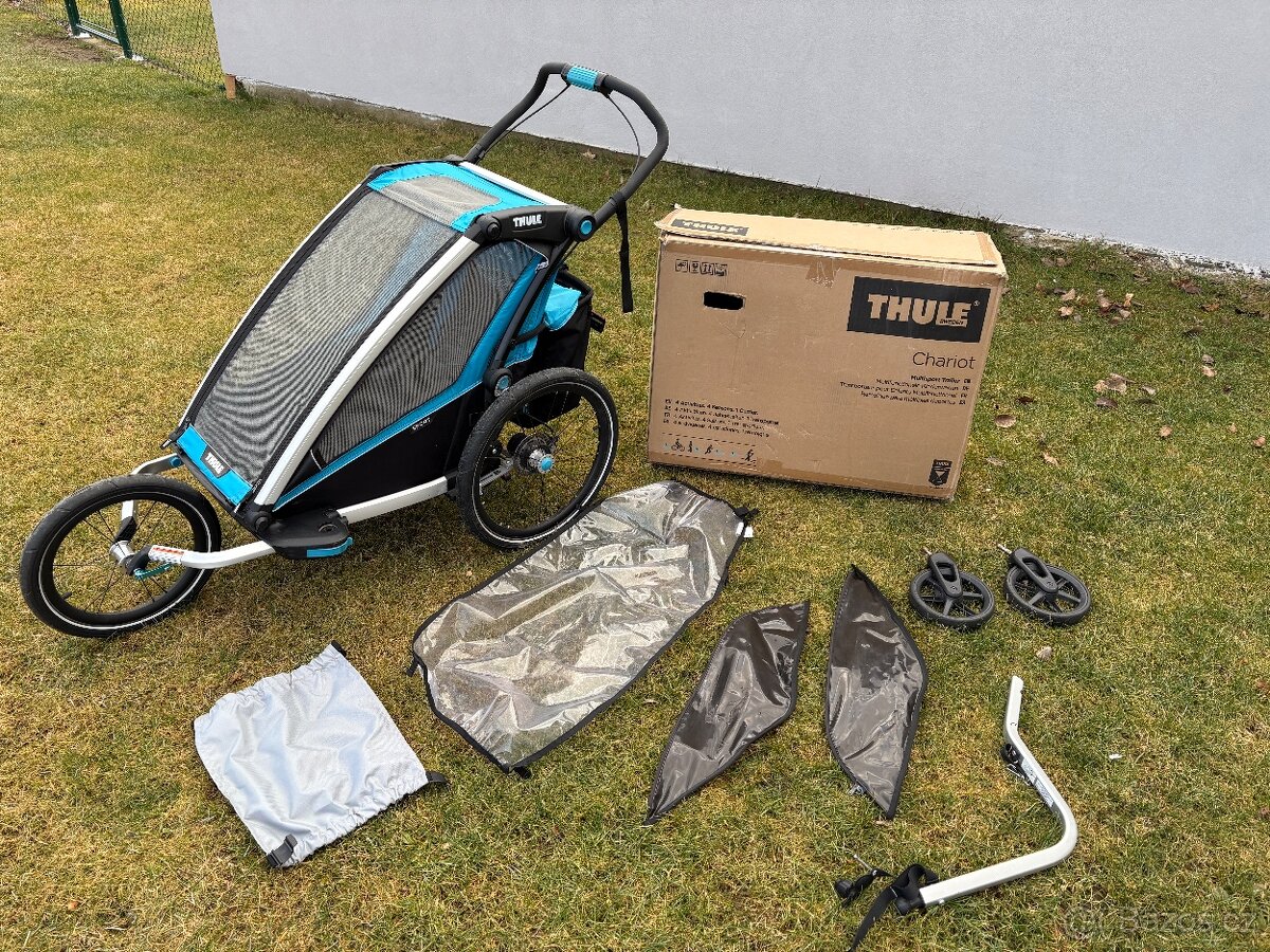 THULE CHARIOT SPORT 1 BLUE - set 3v1