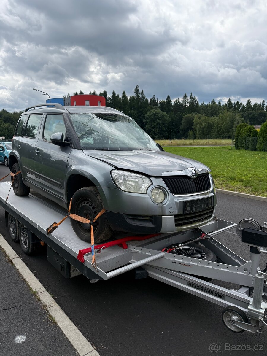 Škoda Yeti 2.0 TDI 4x4 náhradní díly