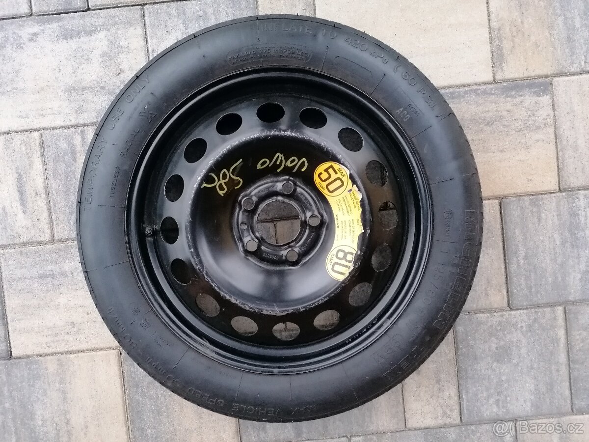 Dojezdové kolo - Volvo S80 / V70 (1999-2008)