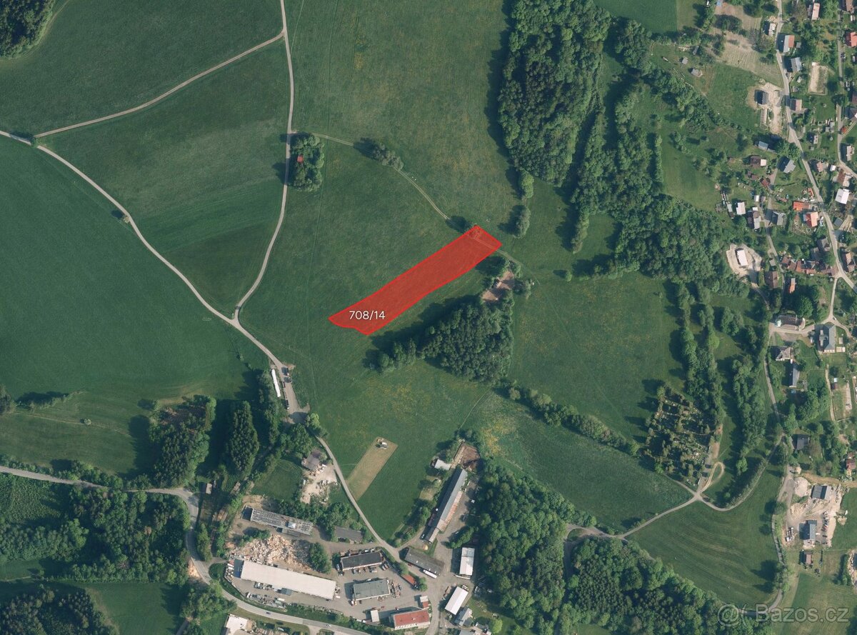 Zemědělská půda, prodej, Zlatá Olešnice, Jablonec nad Nisou