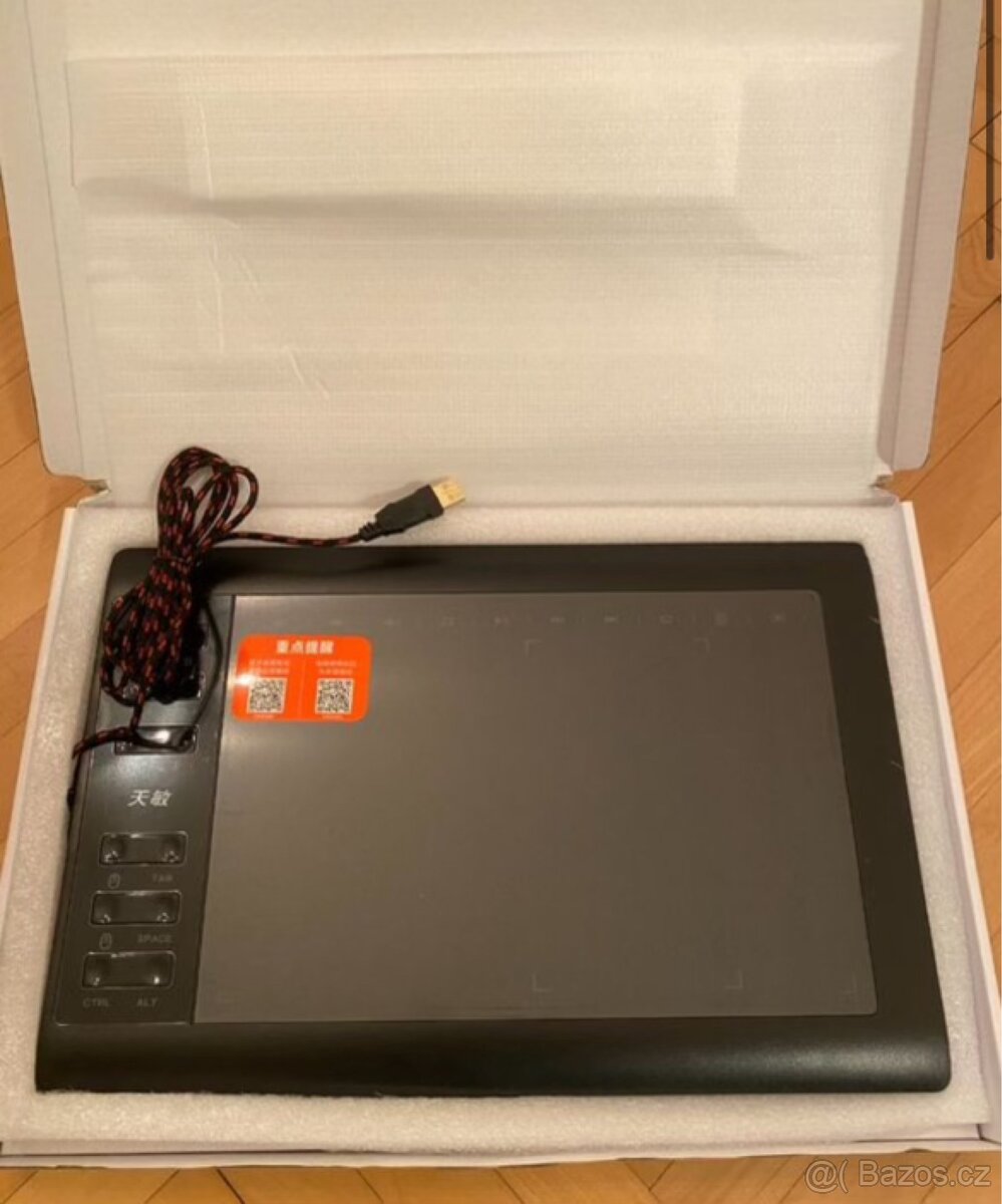 Grafický kreslící tablet + stylus