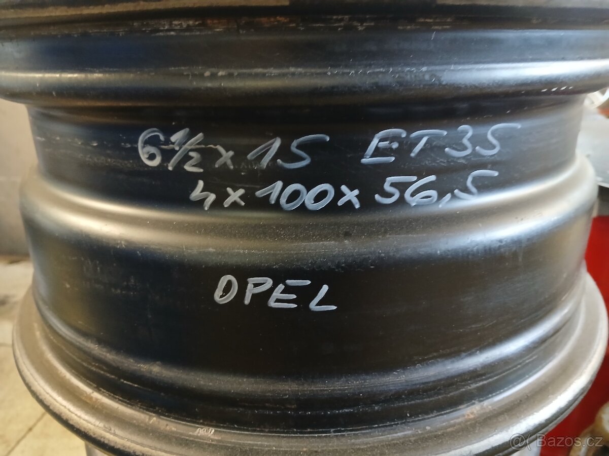 Plechové disky opel