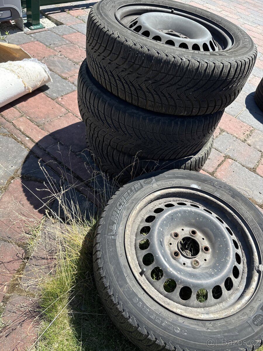 4x plechové kola 16”