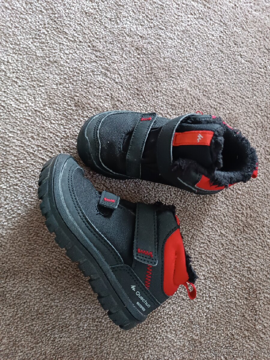 Zimní dětské boty Decathlon vel.24