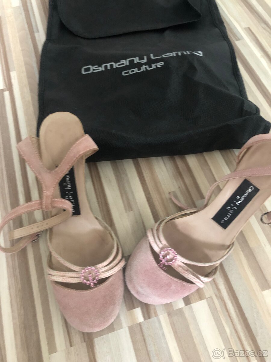 Dámské sandálky Osmany Laffita vel. 39 růžové