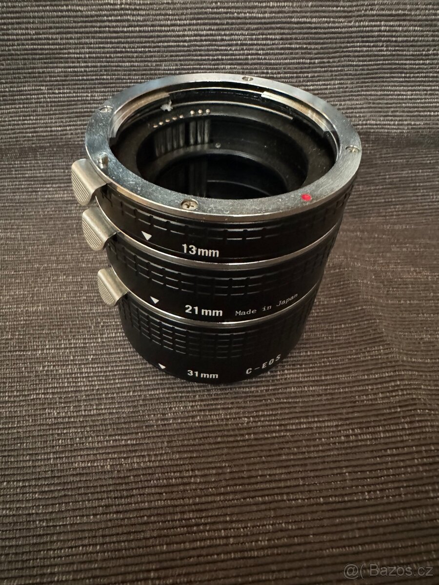 Macro kroužky 13, 21 a 31mm pro Canon EF./ EF-S