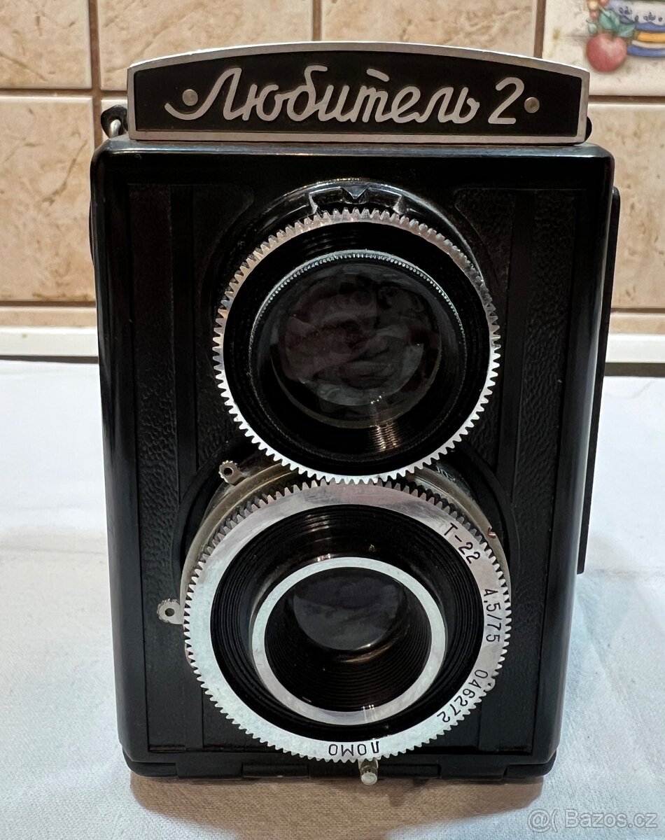 Fotoaparaty retro Baldak box a Lubitel