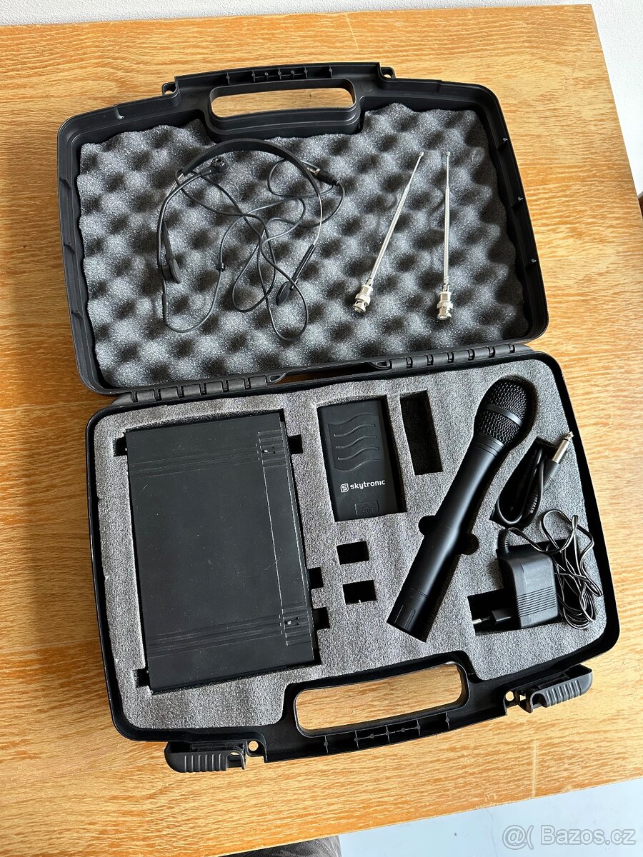 PRODÁM BEZDRÁTOVÝ MIKROFONNÍ SET DLE FOTOGRAFIÍ
