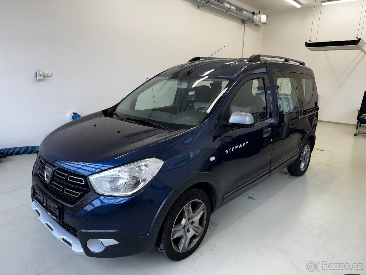 DACIA DOKKER 1.6i 75kW+2019+servisní knížka