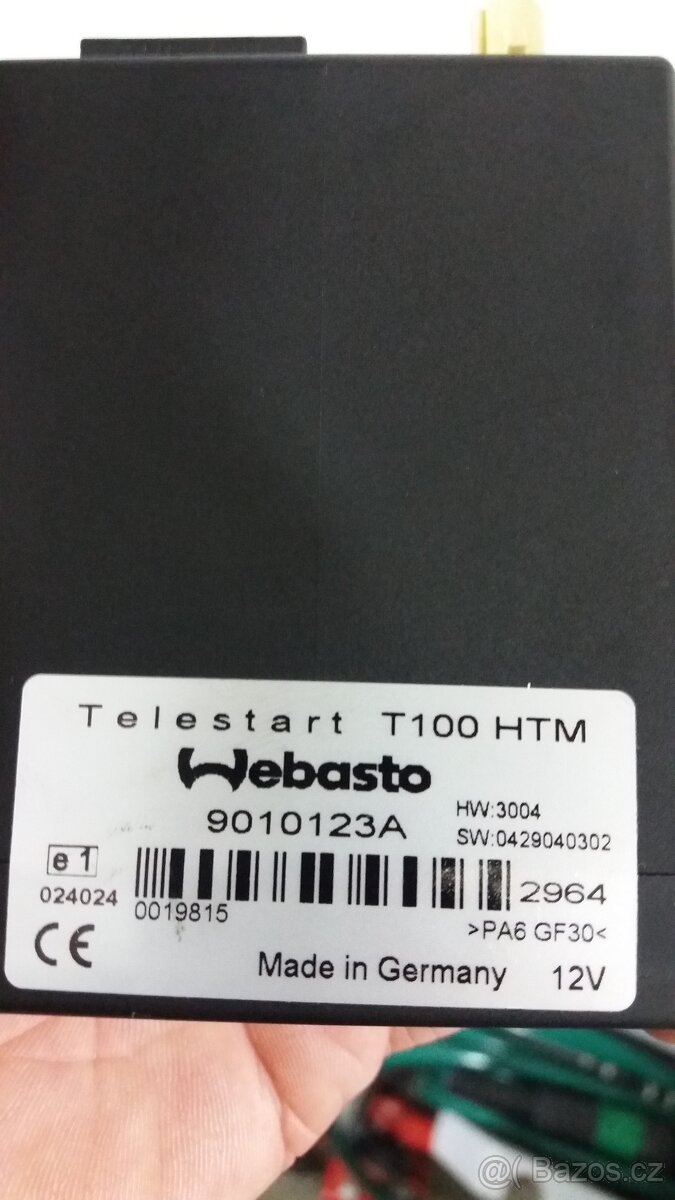 Webasto sada T100 HTM
