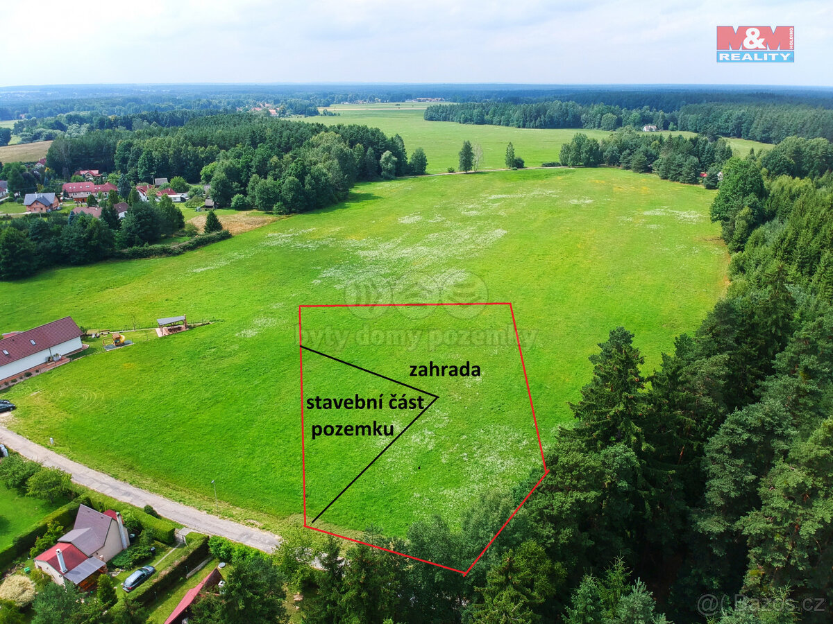 Prodej pozemku, 4883 m², Suchdol nad Lužnicí