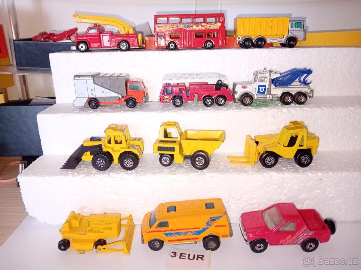 Matchbox RW superfast hrane modely