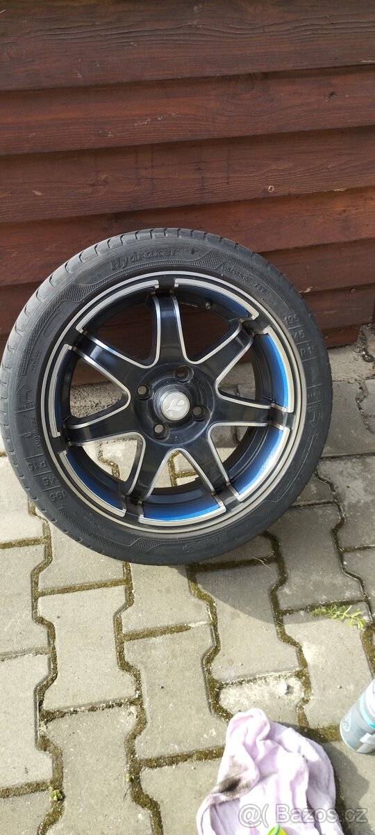 Prodám ALU kola 4x100r15