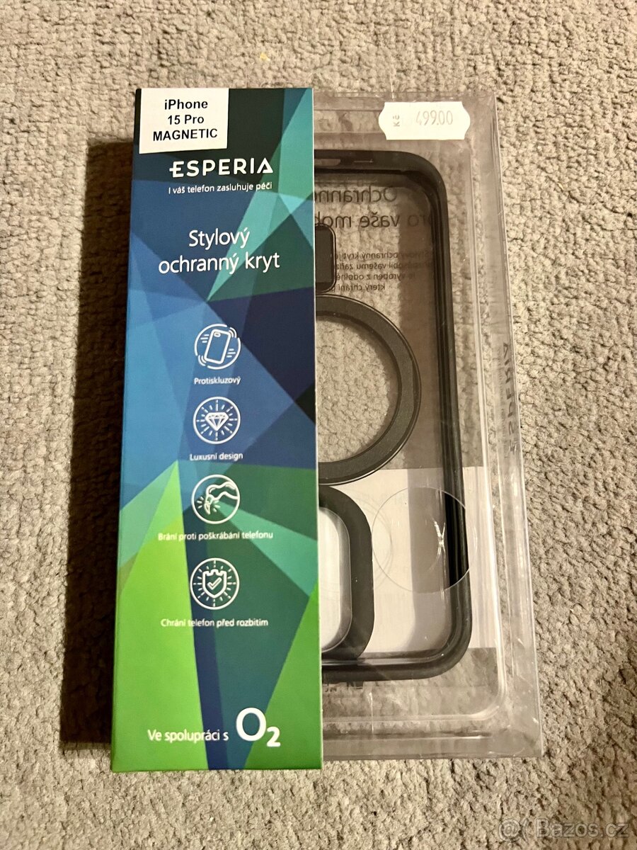 Průhledný obal Apple IPhone 15 pro